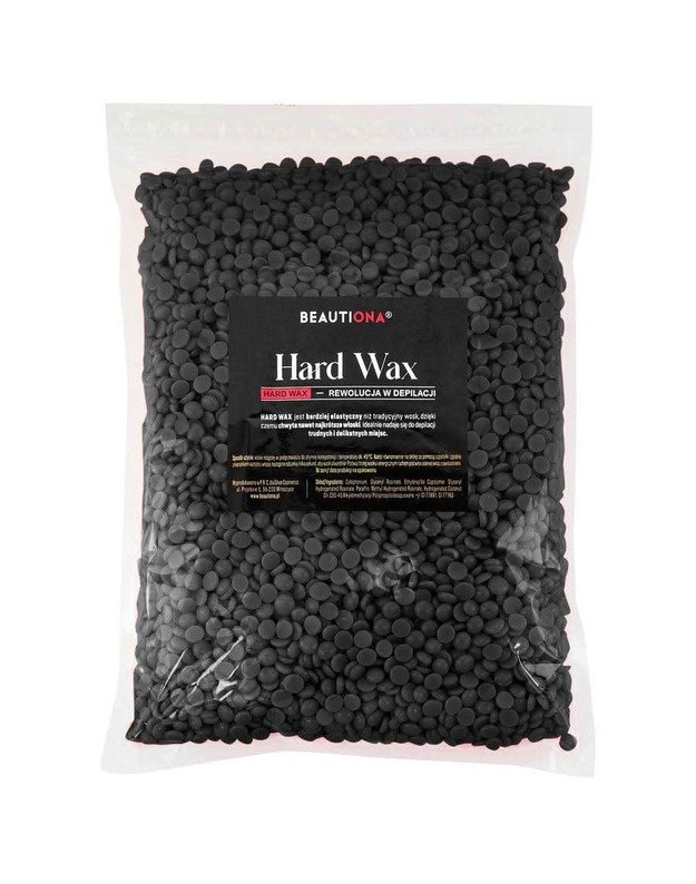 Kietasis depiliacinis vaškas granulėmis BLACK, 1000 g