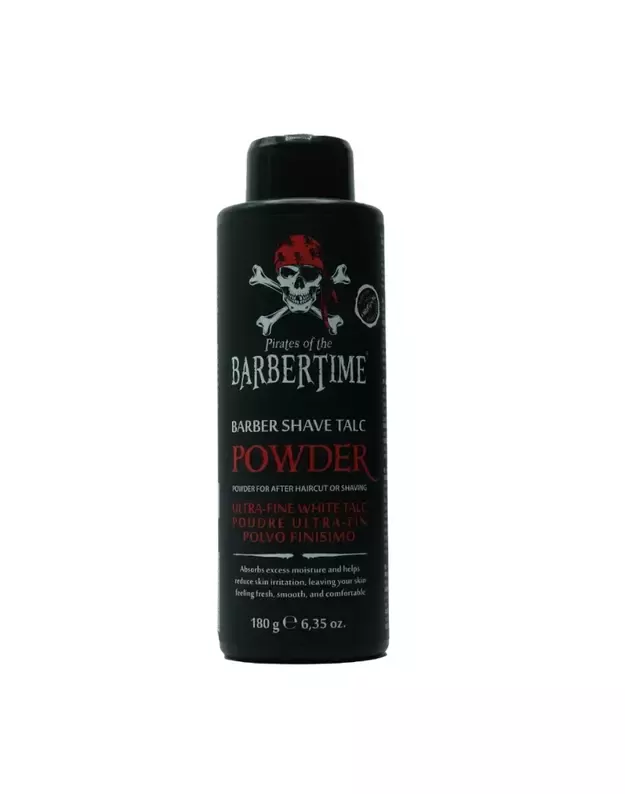 Barbertime Barber Shave Talc Powder Talko pudra, 180 g