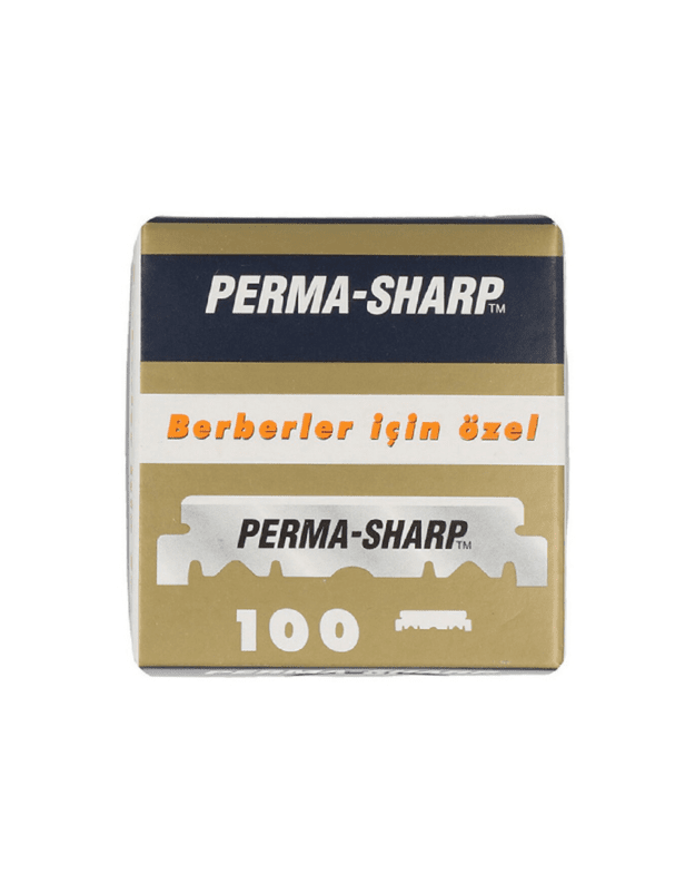 PERMA-SHARP Single Edge Razor Blades Vienašmeniai peiliukai, 100 vnt.