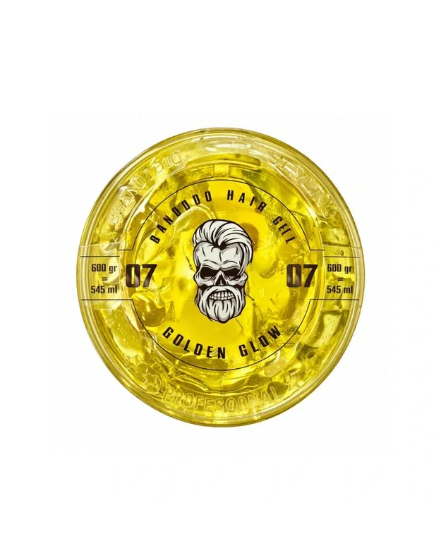 Bandido Hair Gel 07 GOLDEN GLOW Plaukų želė, 600 g