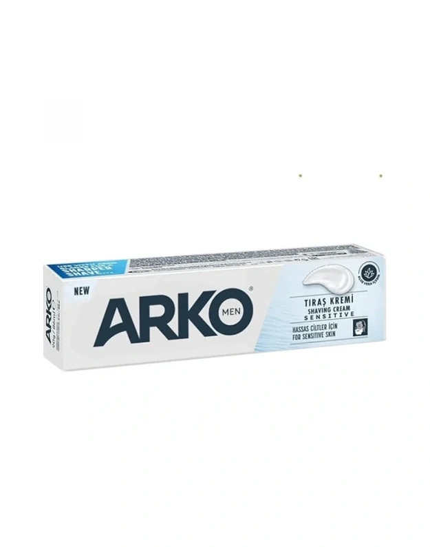 Arko Sensitive Shaving Cream Skutimosi kremas jautriai odai, 90 g