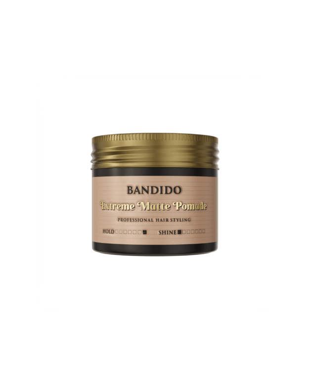 Bandido Extreme Matte Pomade Matinė plaukų pomada, 125 ml