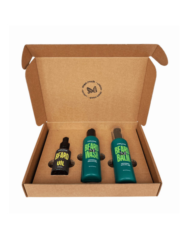 Men Rock Beardy Beloved Awakening Sicilian Lime Beard Kit Habeme hoolduskomplekt, 1 tk