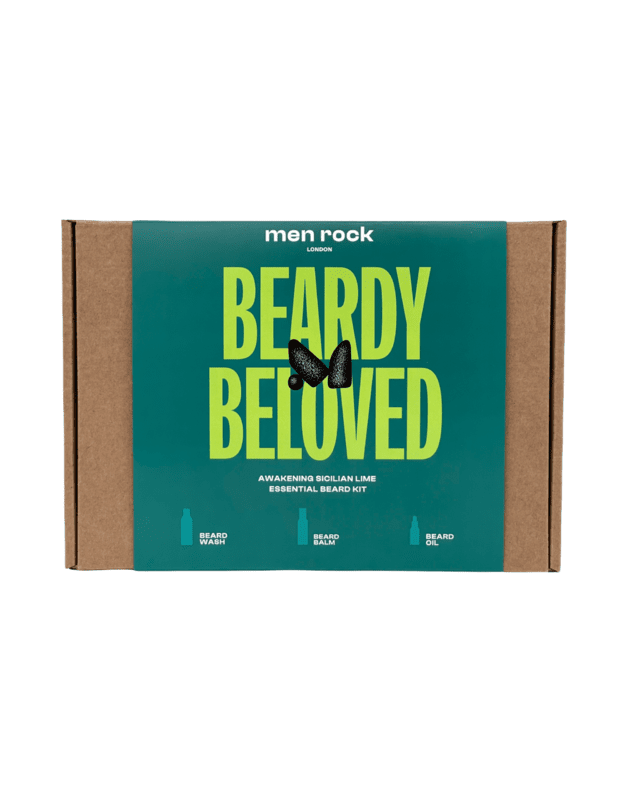 Men Rock Beardy Beloved Awakening Sicilian Lime Beard Kit Habeme hoolduskomplekt, 1 tk