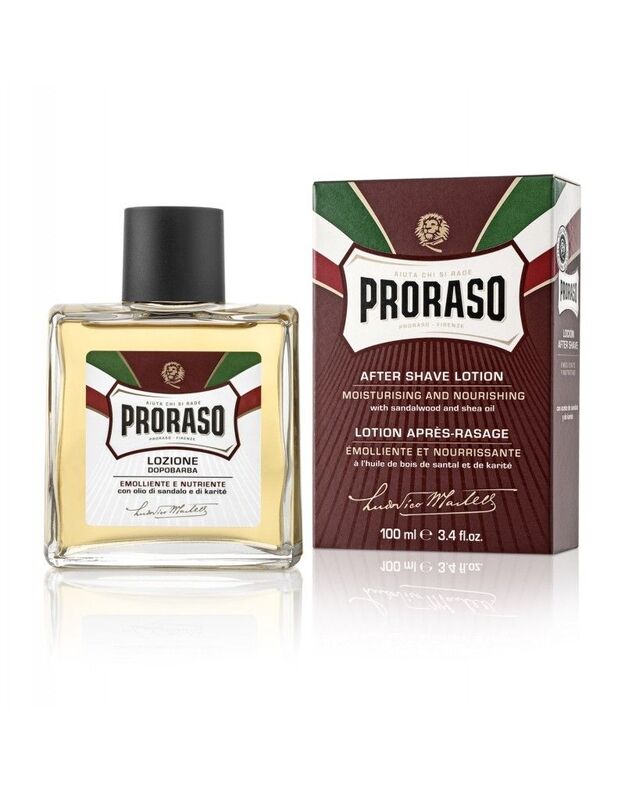 Proraso Red Line After Shave Lotion Odą Maitinantis Losjonas Po Skutimosi, 100 ml