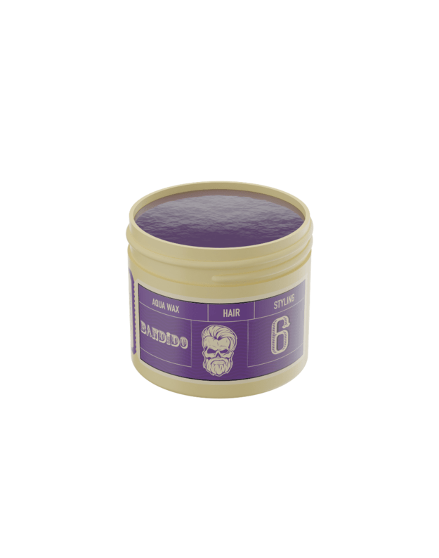 Bandido Aqua 6 Wax Plaukų formavimo vaškas, Medium Violetta, 125ml