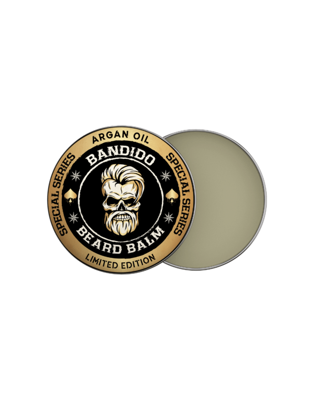 Bandido Beard Balm Argan Black Barzdos balzamas, 40ml