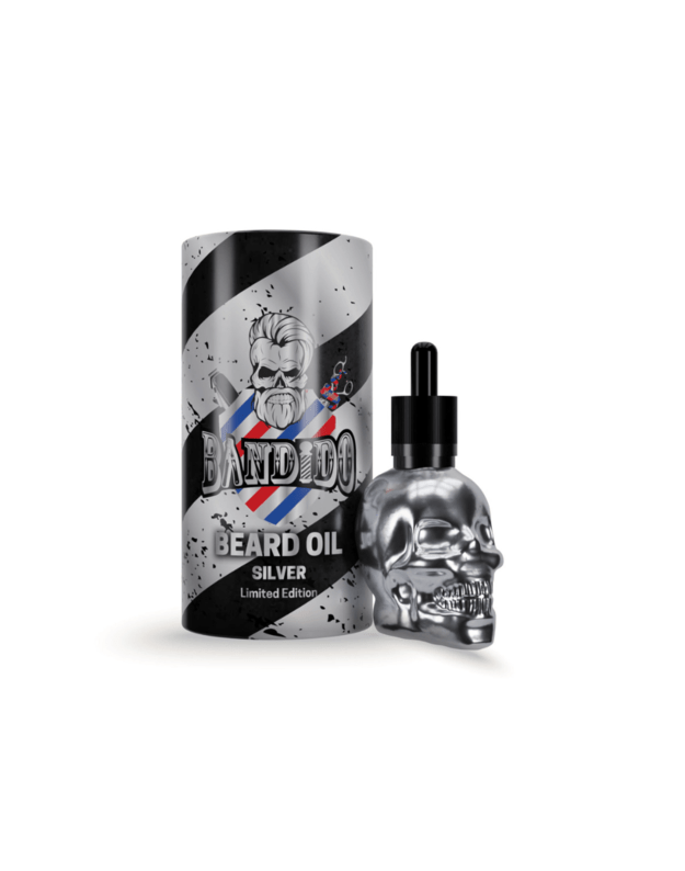 Bandido Silver Beard Oil Barzdos aliejus, 40ml
