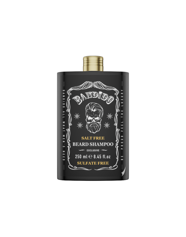 Bandido Beard Shampoo Barzdos šampūnas, 250ml