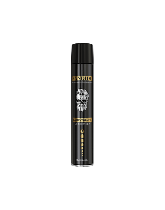 Bandido Black Hair Spray Extra Volume Extremely Plaukų lakas, 400ml