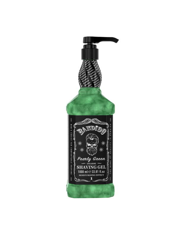 Bandido Pearly Green Exclusive Shaving Gel Skutimosi gelis, 1000ml