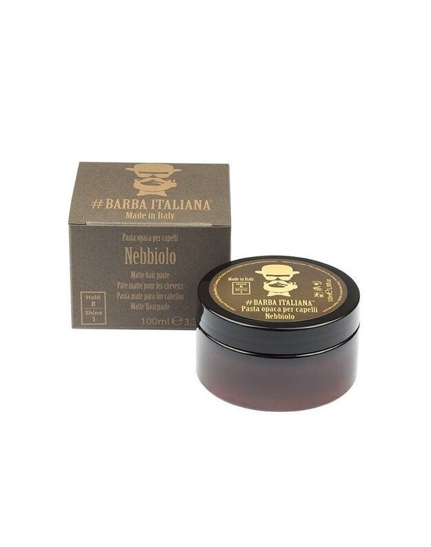 Barba Italiana, Matte Hair Paste Nebbiolo Matinė formavimo pasta plaukams, 100 ml