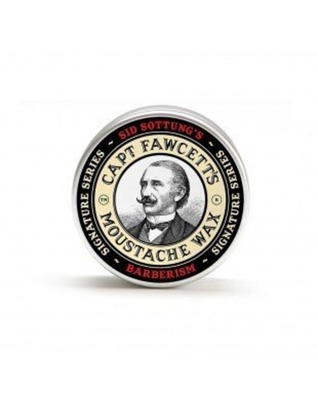 Captain Fawcett Barberism Moustache Wax Ūsų Vaškas, 15 ml