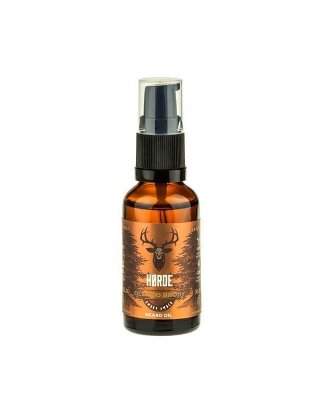 Horde Beard Oil Smoky Amber Barzdos aliejus, 30 ml