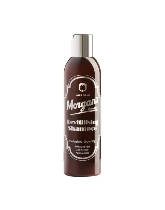 Morgans Pomade Revitalising Shampoo Atstatomasis Plaukų Šampūnas, 250 ml