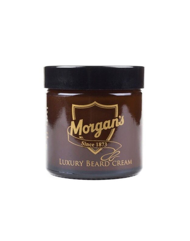 Morgans Pomade Luxury Moustache & Beard Cream Barzdos Ir Ūsų Kremas, 60 ml