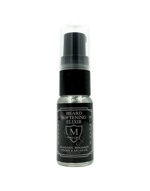 Morgans Pomade Beard Softening Elixir Barzdos Priežiūros Priemonė, 15 ml