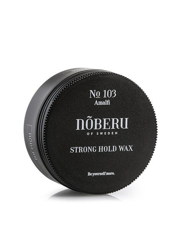 Noberu No 103 Strong Hold Wax Stiprios Fiksacijos Plaukų Vaškas, 80 ml