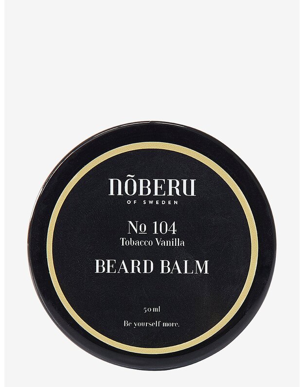Noberu No 104 Beard Balm Tobacco Vanilla Barzdos Balzamas, 50 ml