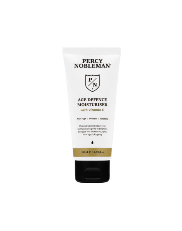 Percy Nobleman Age Defence Moisturiser with Vitamin C Veido kremas su vitaminu C, 100 ml