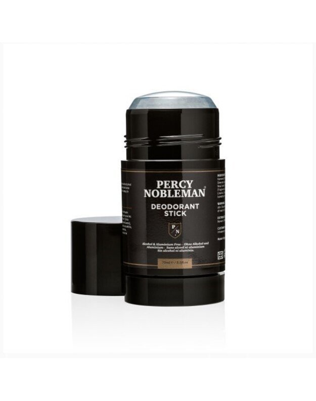 Percy Nobleman Deodorant Stick Tepamas Dezodorantas Vyrams, 75 ml
