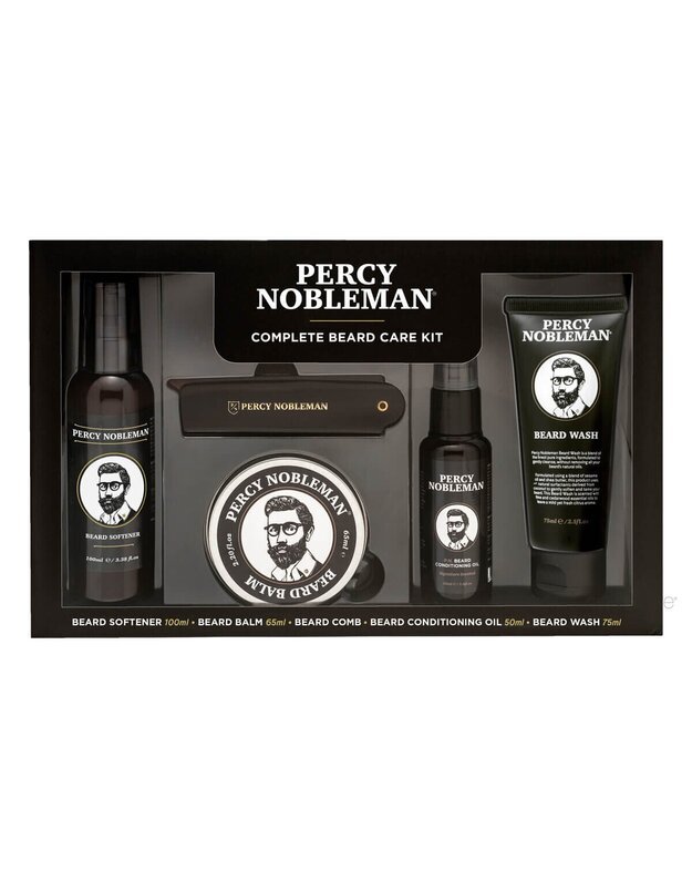 Percy Nobleman Complete Beard Care Kit Barzdos priežiūros rinkinys, 1 vnt.