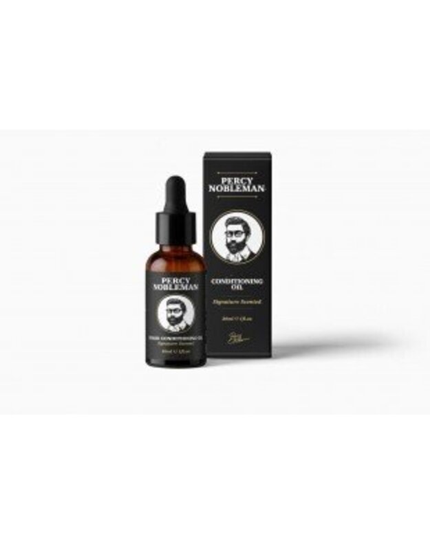 Percy Nobleman Beard Conditioning Oil Signature Scented Kondicionuojantis Vanilės Aromato Barzdos Aliejus, 30 ml