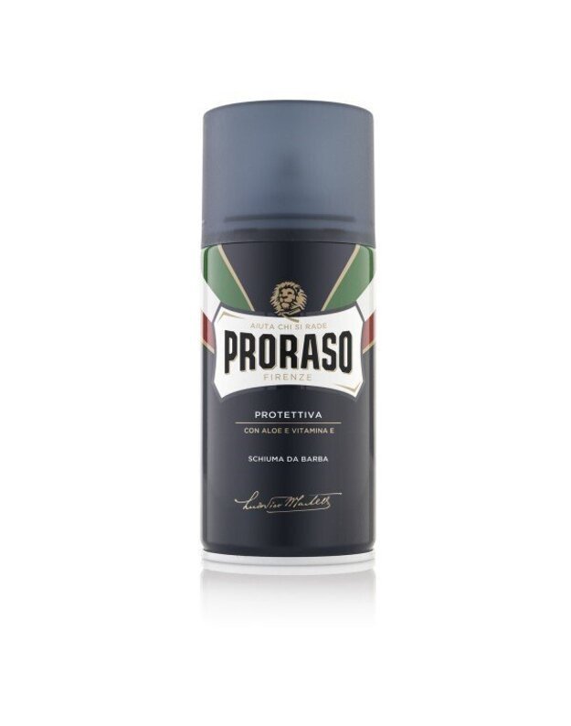 Proraso Blue Line Shaving Foam Drėkinančios Skutimosi Putos, 300 ml