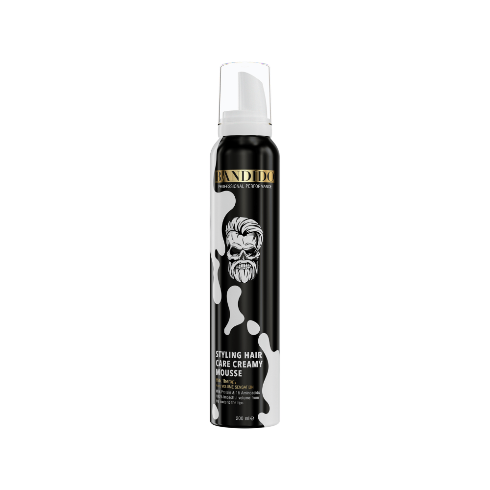 Bandido Milk Therapy Creamy Mousse Plaukų formavimo putos, 200ml
