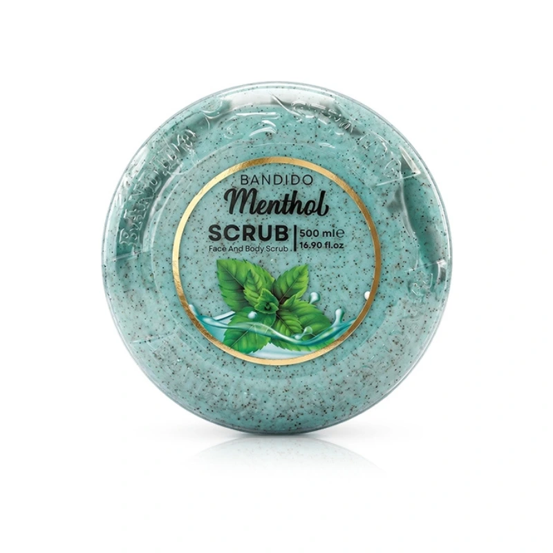 Bandido Face & Body Scrub MENTHOL — Face and body scrub, 500 ml