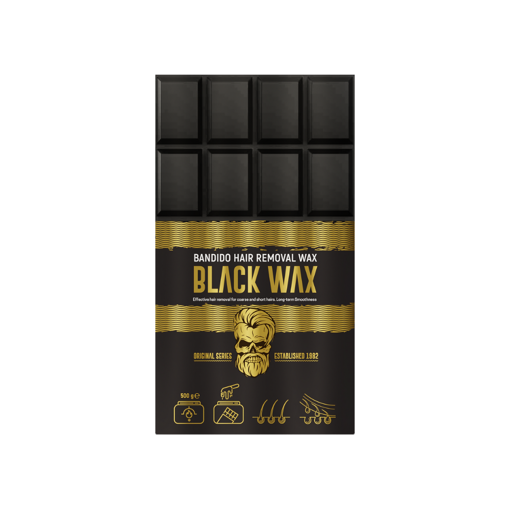 Bandido Hair Removal Wax BLACK Depiliacinis — Face, body and depilation, 500g