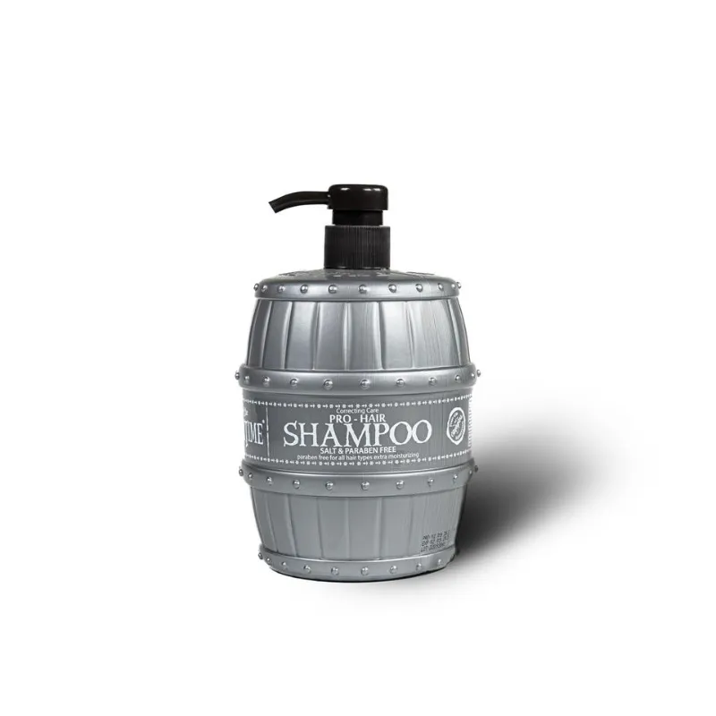 Barbertime Pro Hair Shampoo Plaukų šampūnas vyrams be parabenų, 1000 ml