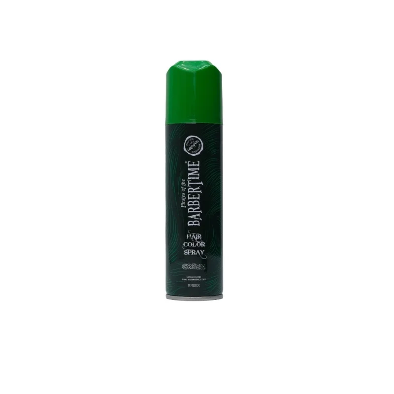Barbertime Hair Color Spray PRO-MECH GREEN Spalvotas purškiklis plaukams, 150 ml