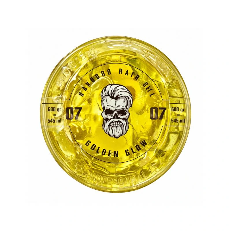 Bandido Hair Gel 07 GOLDEN GLOW — Hair styling, 600 g